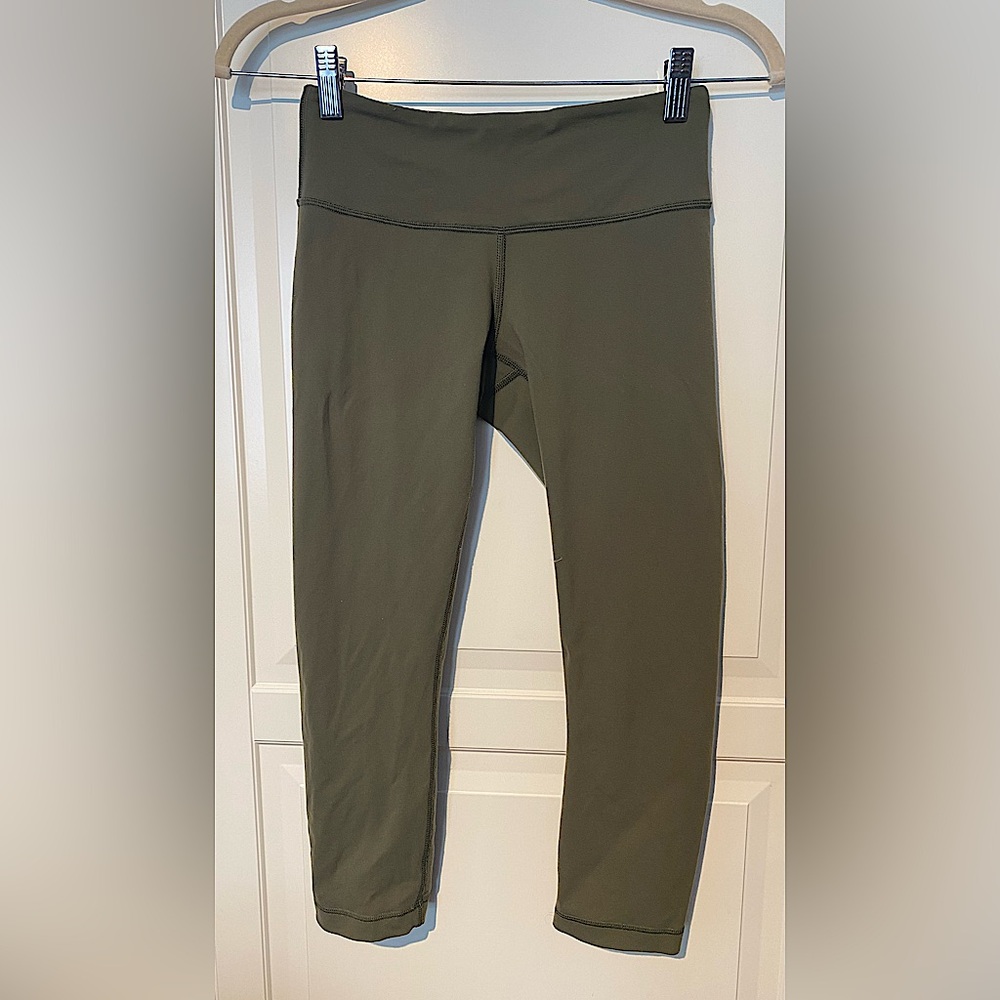 lululemon athletica Olive Green Leggings
